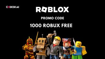 Roblox Promo Code for 1000 Robux